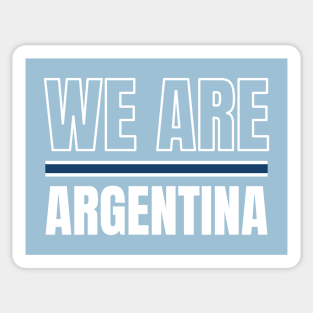 We Are Argentina Sticker